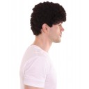 Afro Brown Wig | Super Jumbo Afro Cosplay Halloween Wig | Premium Breathable Capless Cap Design